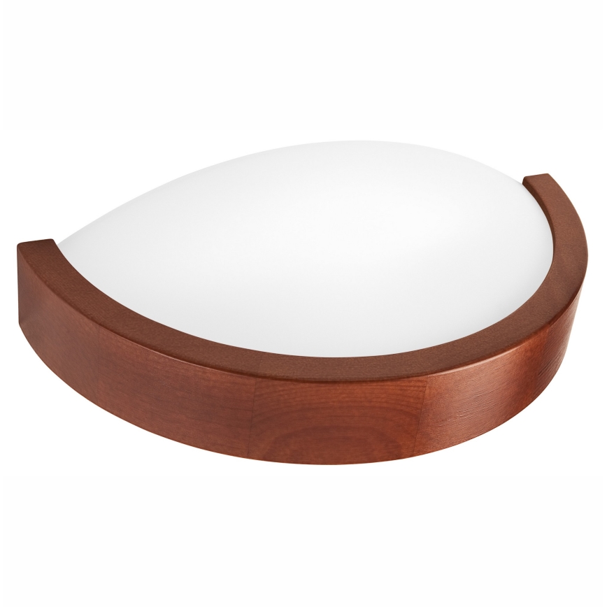 Fali lámpa NATURAL SLIM 1xE27/60W/230V fenyő/barna