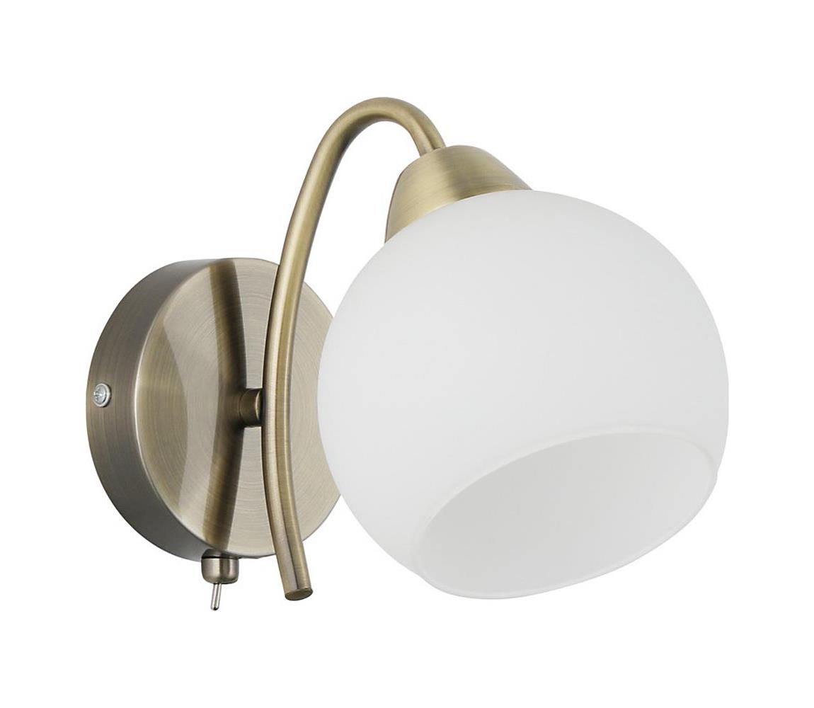 Fali lámpa NESTOR 1xE27/40W/230V sárgaréz 21