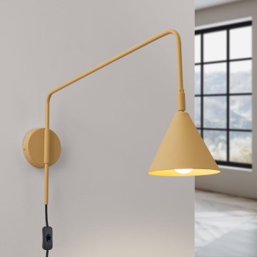 Fali lámpa NOX 1xE14/10W/230V arany