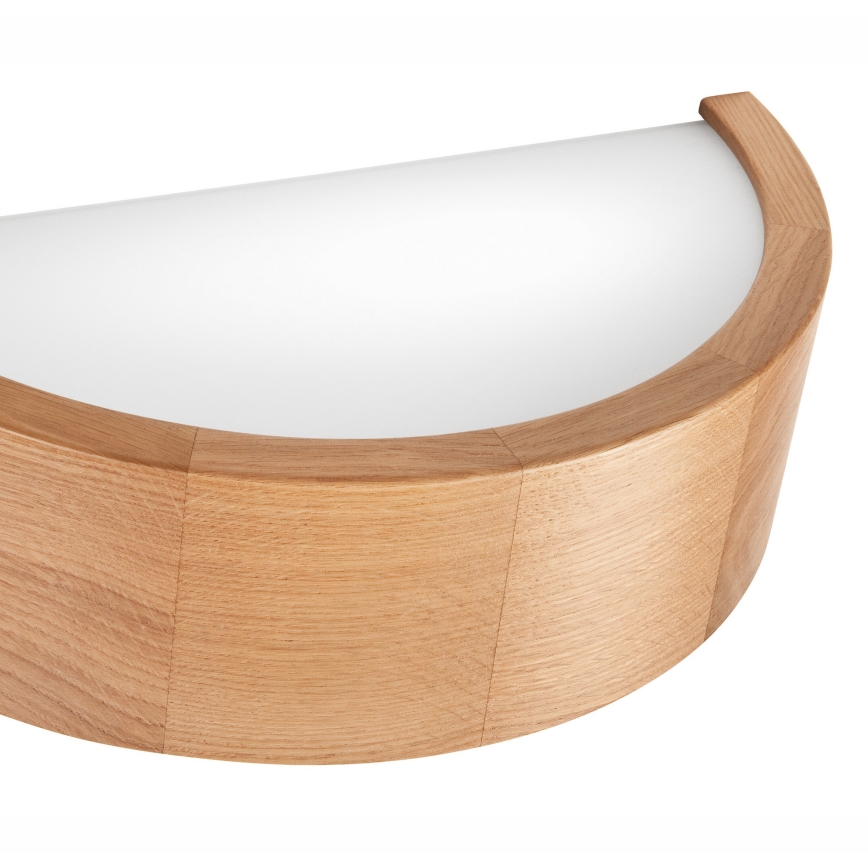 Fali lámpa OAK 1xE27/60W/230V tölgy