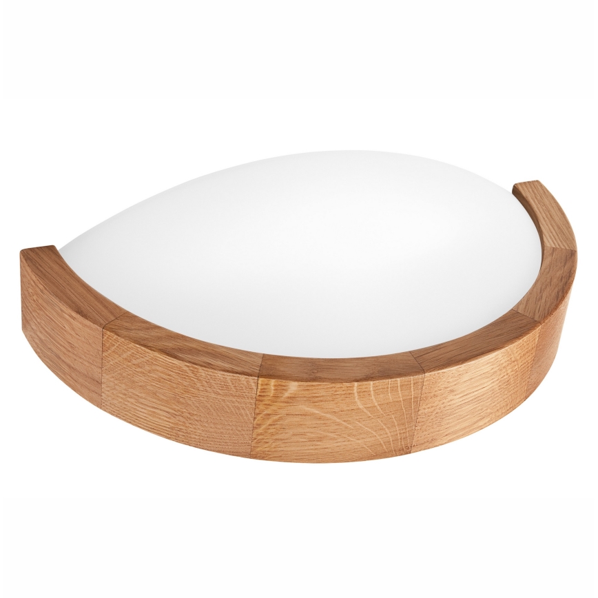 Fali lámpa OAK SLIM 1xE27/60W/230V tölgy