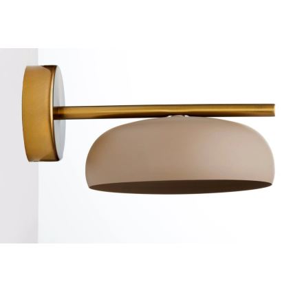 Fali lámpa OLAF 1xGX53/12W/230V bézs/arany