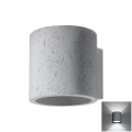 Fali lámpa ORBIS 1xG9/40W/230V beton