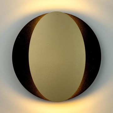 Fali lámpa OVO 2xG9/12W/230V fekete/arany