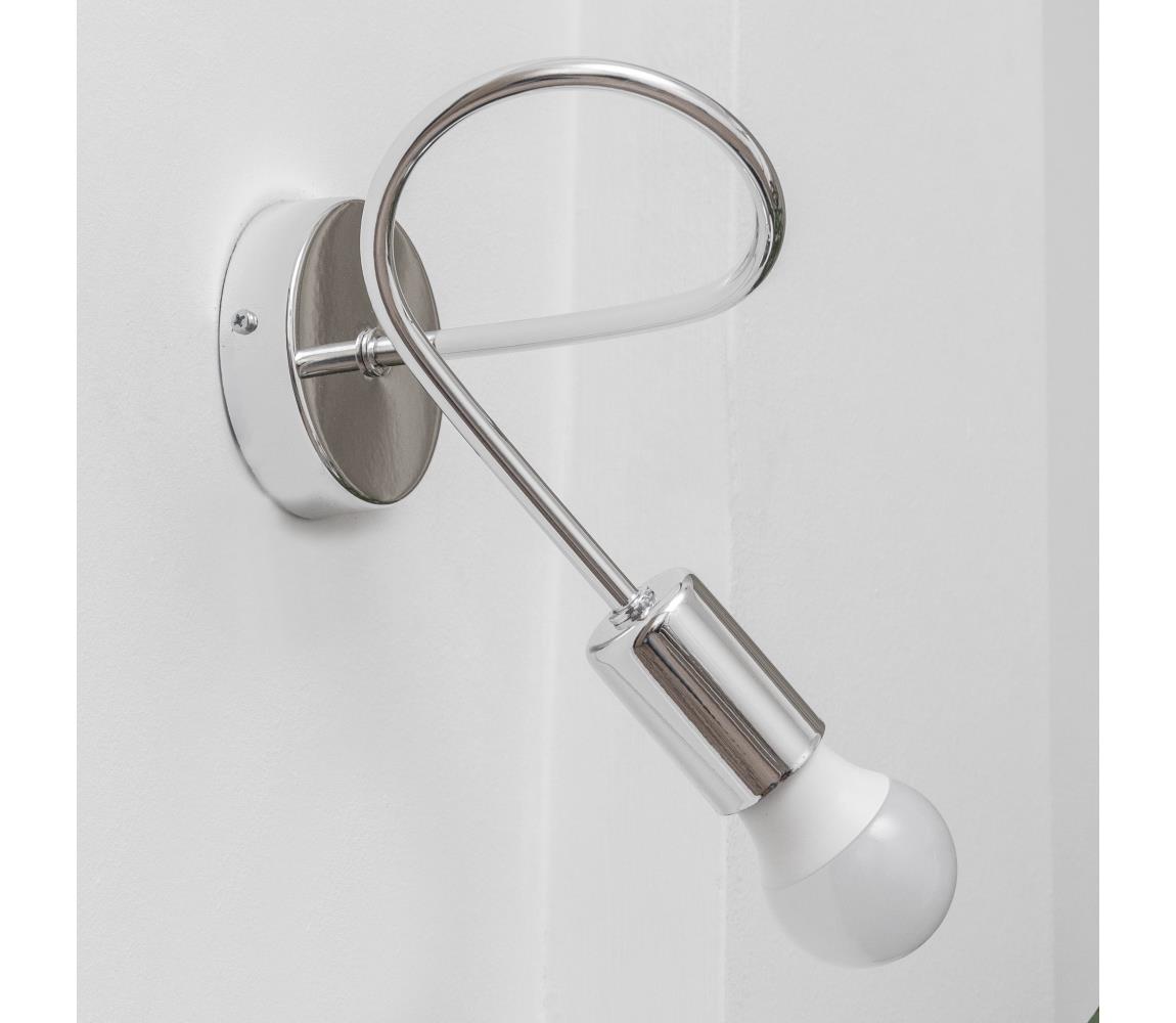 Fali lámpa OXFORD 1xE27/15W/230V fényes króm K