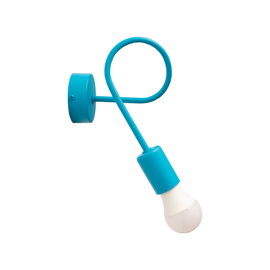 Fali lámpa OXFORD 1xE27/15W/230V kék