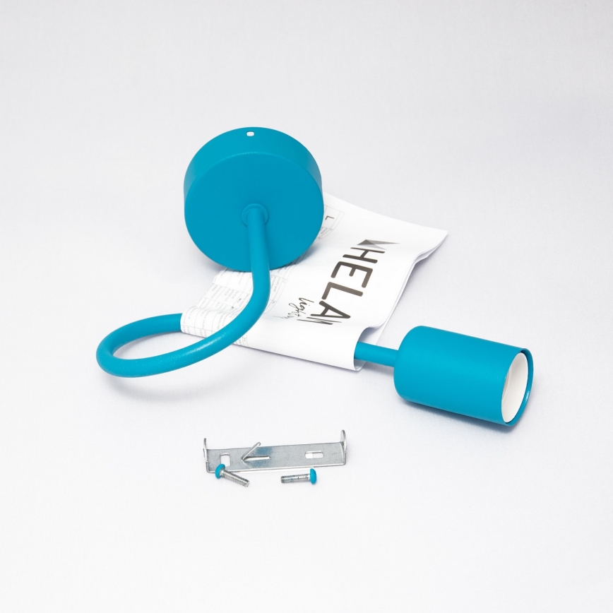 Fali lámpa OXFORD 1xE27/15W/230V kék