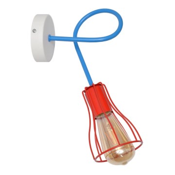 Fali lámpa OXFORD 1xE27/15W/230V piros