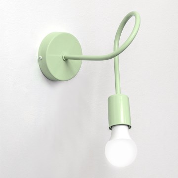 Fali lámpa OXFORD 1xE27/15W/230V zöld