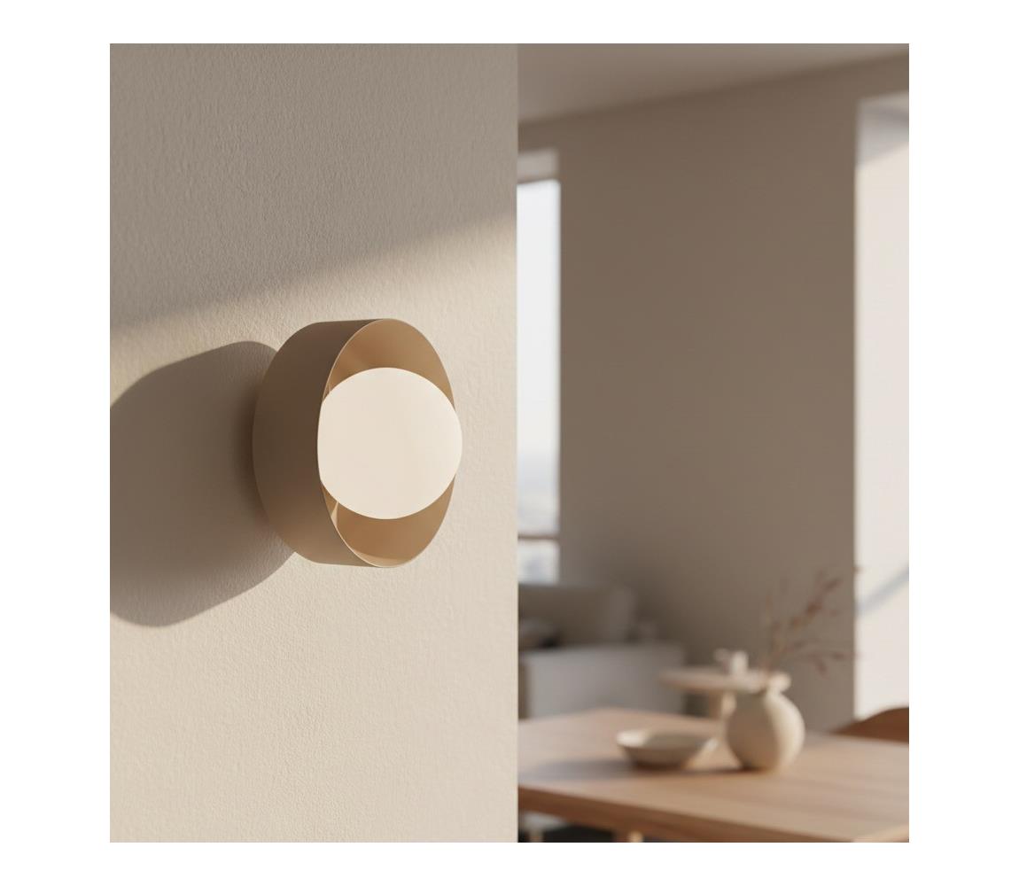 EMIBIG Fali lámpa OZZY 1xG9/8W/230V bézs 1537/K1