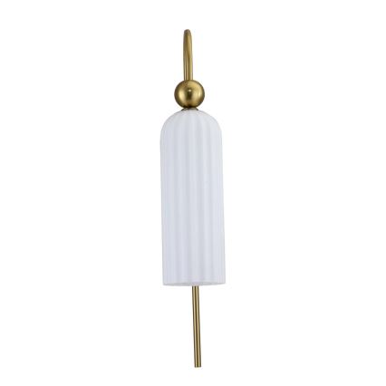 Fali lámpa PIEGA 1xE14/40W/230V sárgaréz/fehér