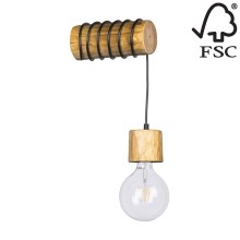 Fali lámpa PINO 1xE27/25W/230V - FSC minősítéssel