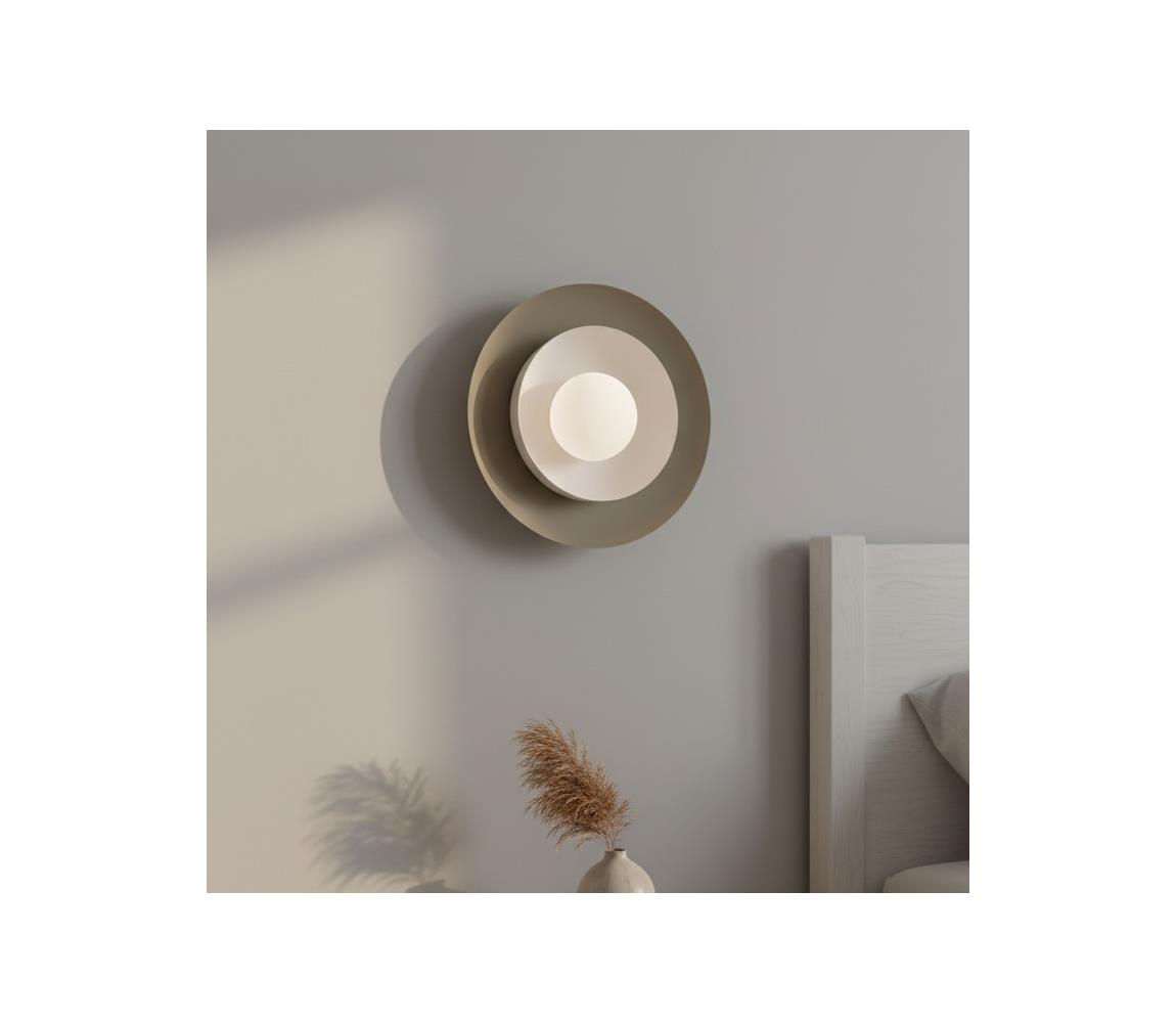 EMIBIG Fali lámpa POPPI 1xG9/8W/230V bézs/fehér 1520/K1