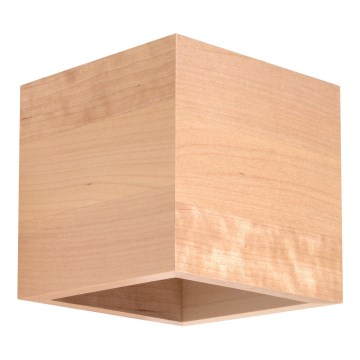 Fali lámpa QUAD 1xG9/40W/230V Nyírfa/bükkfa