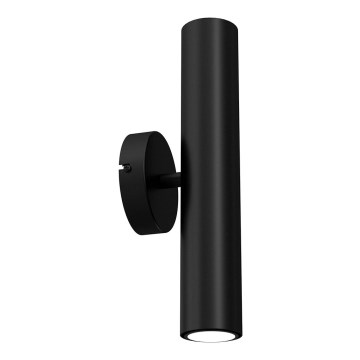 Fali lámpa RAITO 2xGU10/8W/230V fekete