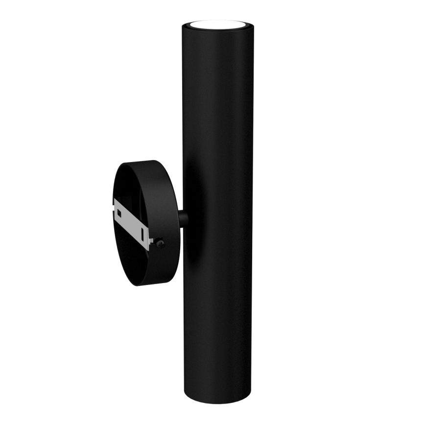 Fali lámpa RAITO 2xGU10/8W/230V fekete