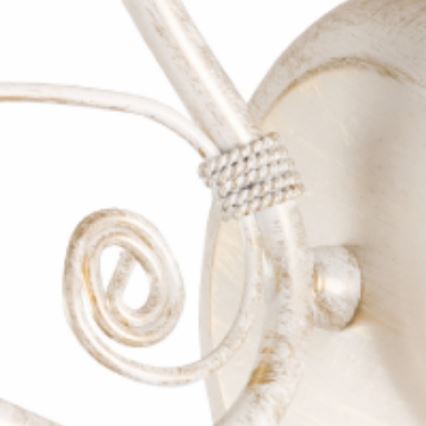 Fali lámpa RETRO II 1xE27/60W/230V fehér patina