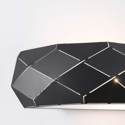 Fali lámpa REUS 1xE27/40W/230V fekete