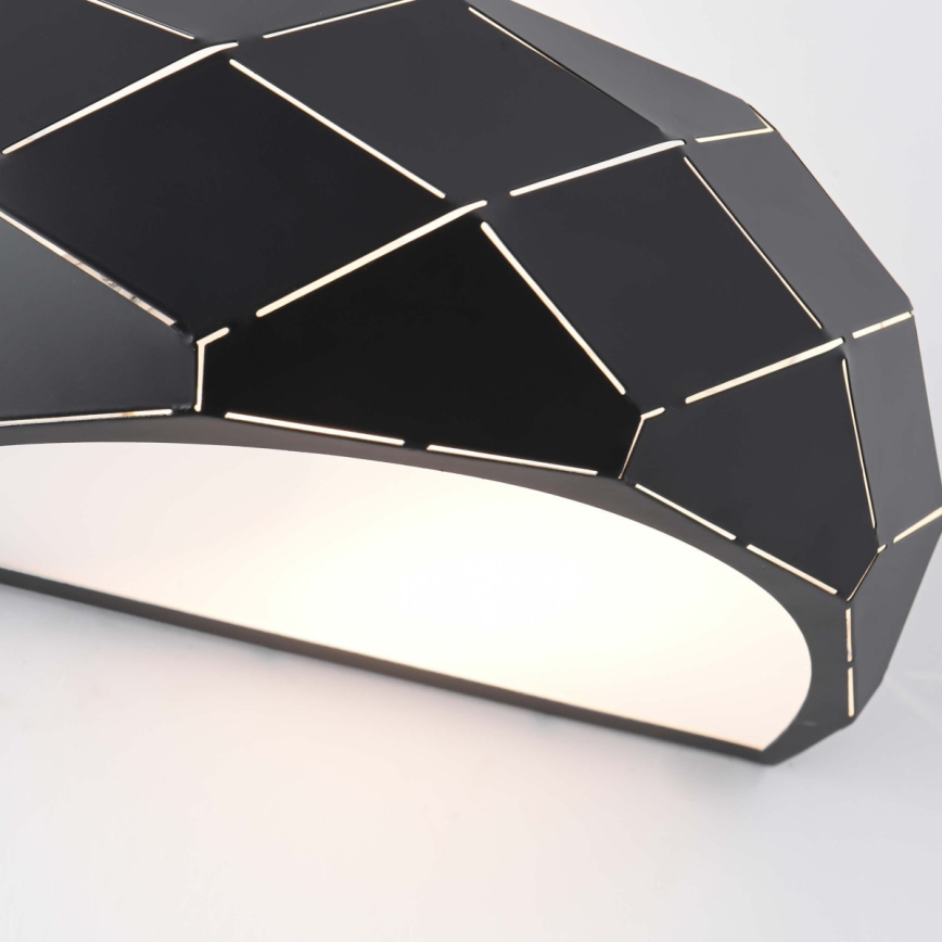 Fali lámpa REUS 1xE27/40W/230V fekete