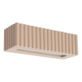 Fali lámpa RIGATA 1xE27/15W/230V kerámia/taupe