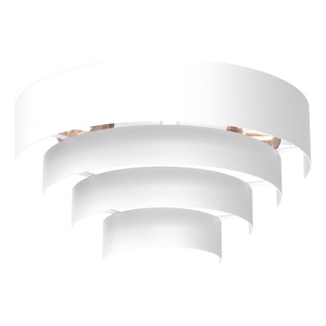 Fali lámpa RINGS 2xE27/15W/230V fehér