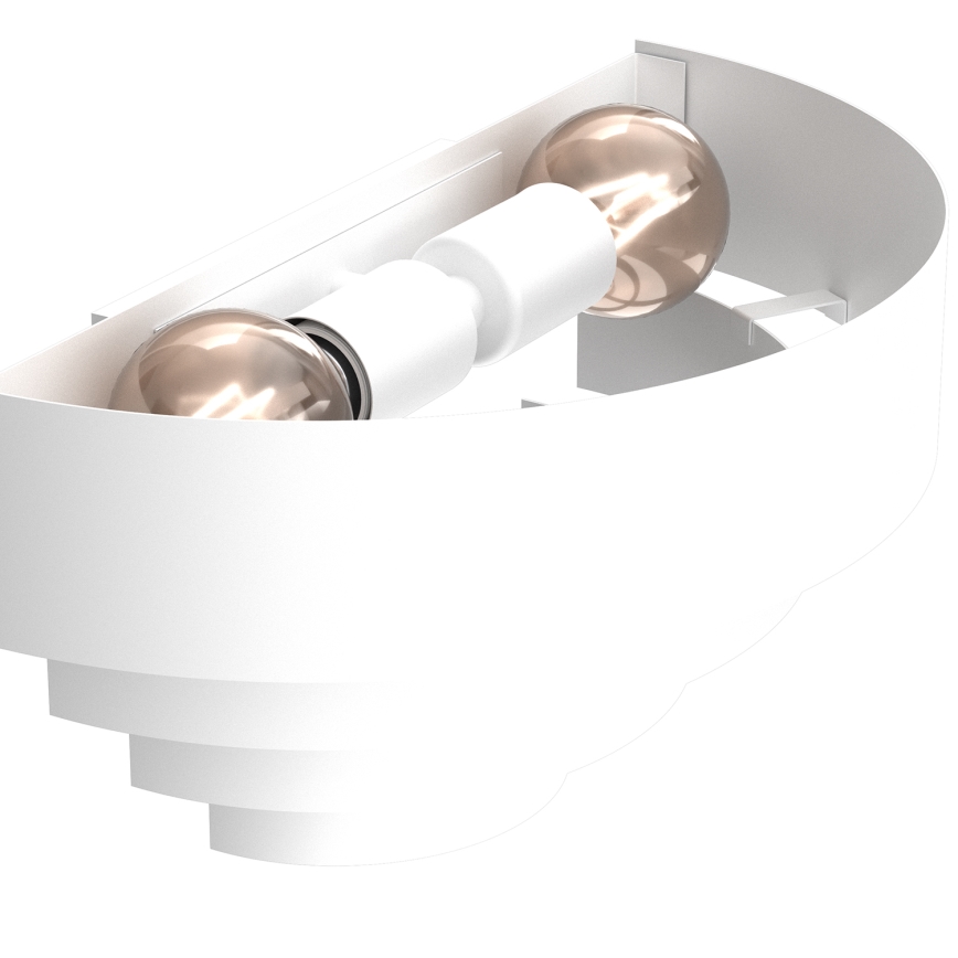 Fali lámpa RINGS 2xE27/15W/230V fehér