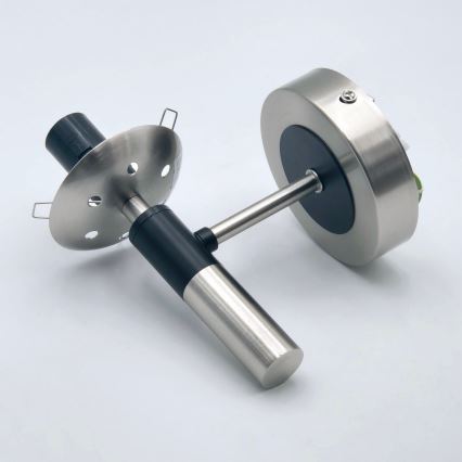 Fali lámpa ROLLO 1xE14/5W/230V matt króm/füstös