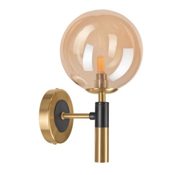 Fali lámpa ROLLO 1xG9/5W/230V arany/füstös bézs