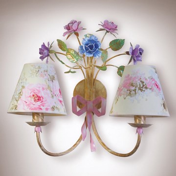 Fali lámpa ROMANCE 2xE14/40W/230V