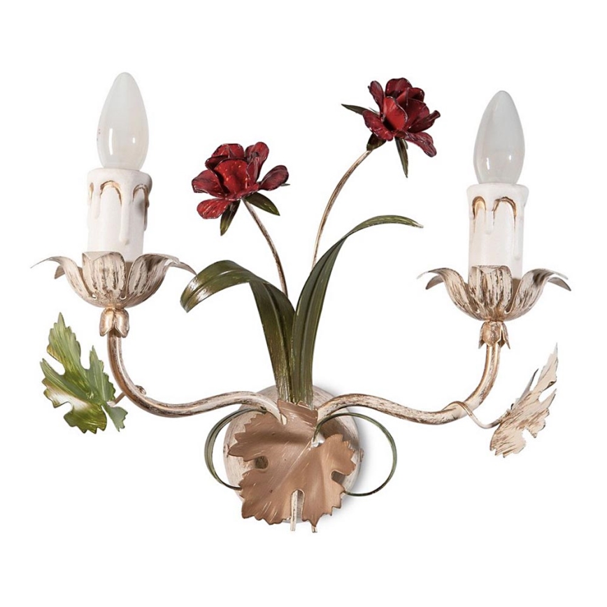 Fali lámpa ROSALIA 2xE14/40W/230V