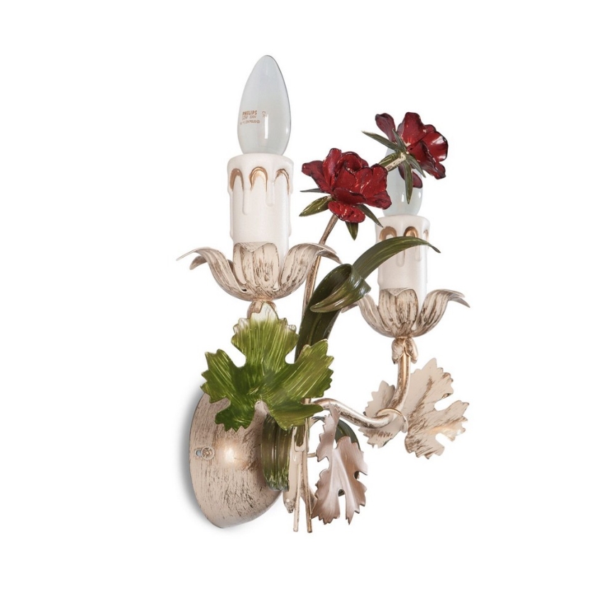 Fali lámpa ROSALIA 2xE14/40W/230V