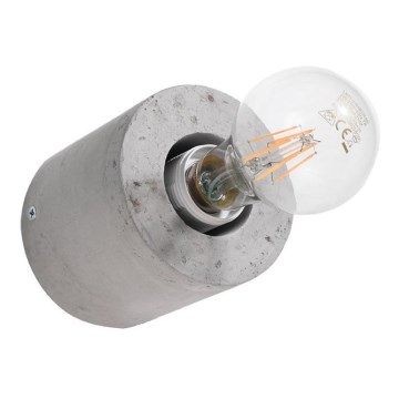 Fali lámpa SALGADO 1xE27/15W/230V beton