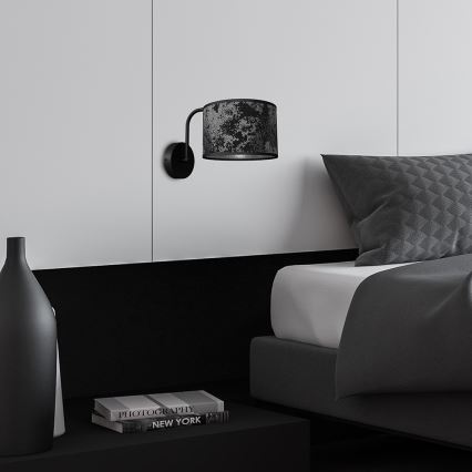 Fali lámpa SATINO 1xE27/60W/230V ezüst