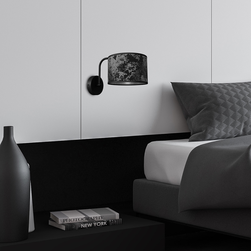 Fali lámpa SATINO 1xE27/60W/230V ezüst