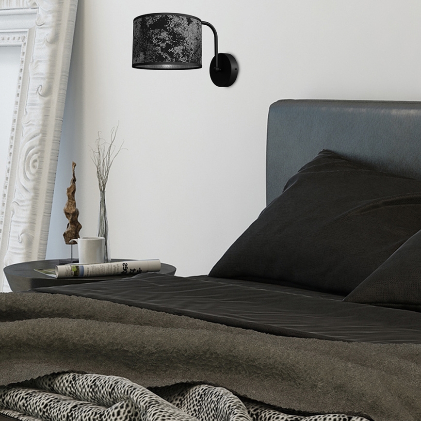 Fali lámpa SATINO 1xE27/60W/230V ezüst