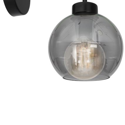 Fali lámpa SOFIA 1xE27/60W/230V fekete