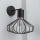 Fali lámpa SOLANO 1xE27/15W/230V fekete/fényes króm