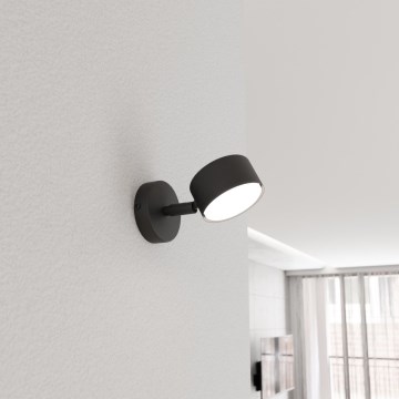 Fali lámpa SORA 1xGX53/12W/230V fekete