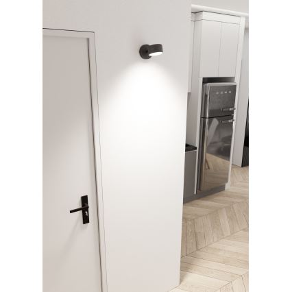 Fali lámpa SORA 1xGX53/12W/230V fekete