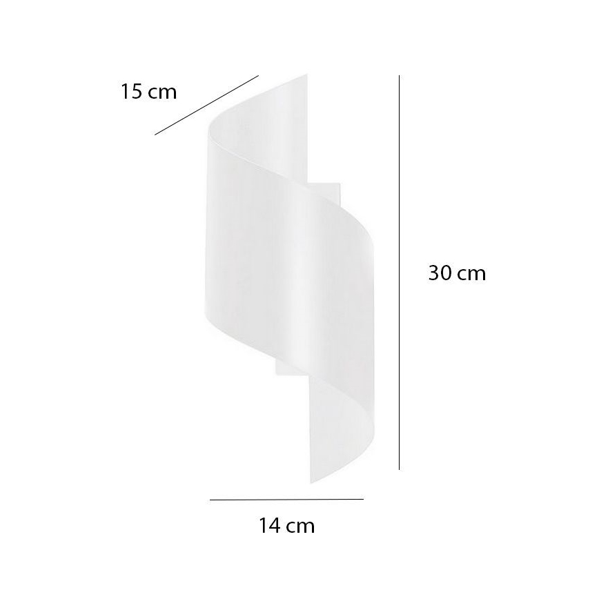 Fali lámpa SPINER 1xG9/8W/230V fehér