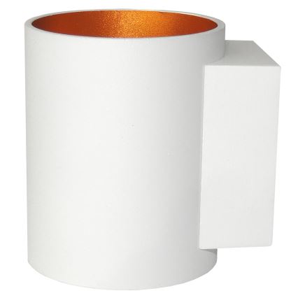 Fali lámpa SQUALLA TUBA 1xG9/50W/230V fehér/arany