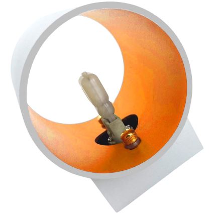 Fali lámpa SQUALLA TUBA 1xG9/50W/230V fehér/arany