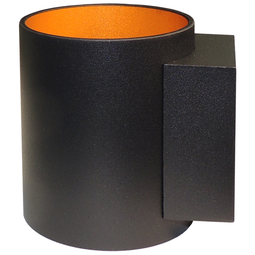 Fali lámpa SQUALLA TUBA 1xG9/50W/230V fekete/arany