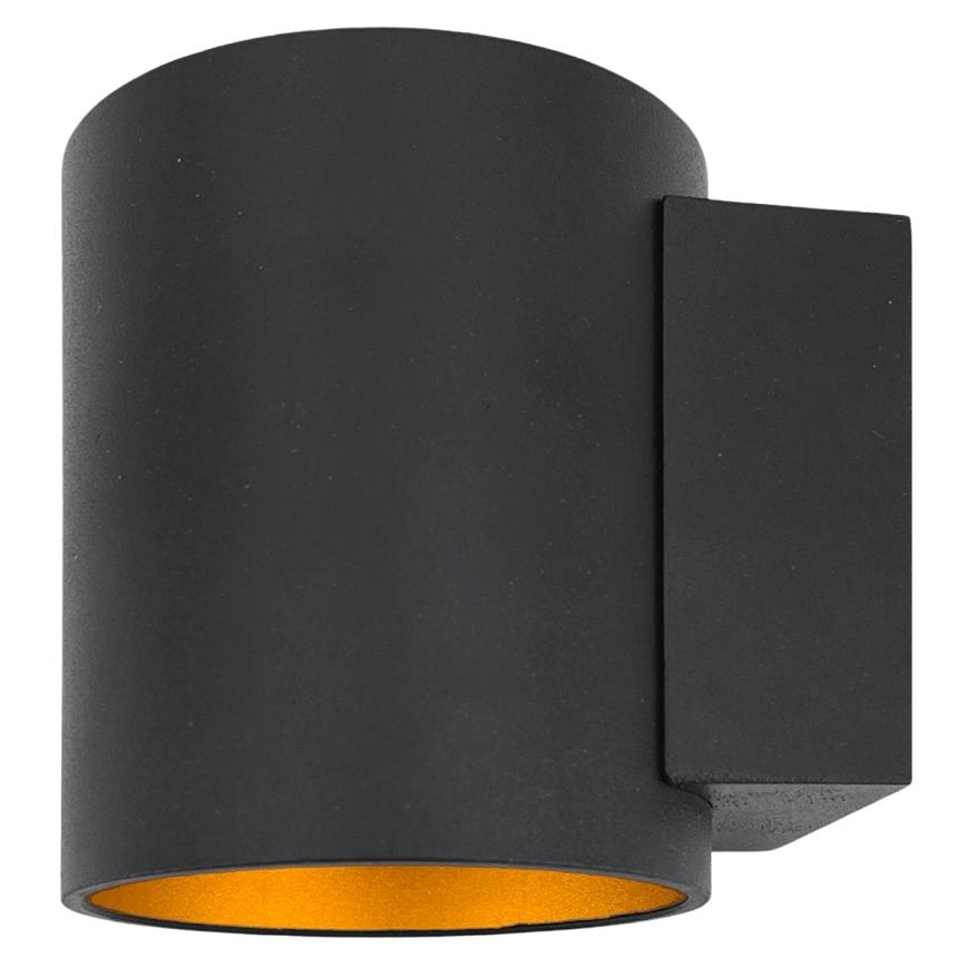 Fali lámpa SQUALLA TUBA 1xG9/50W/230V fekete/arany