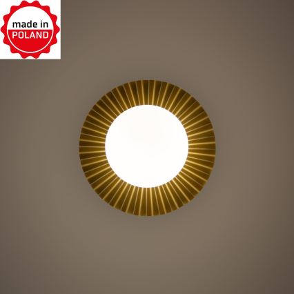 Fali lámpa SUNPLISS 1x G9/10W/230V, Ø 20 cm, arany/krém