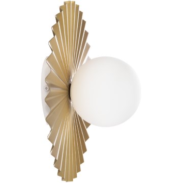 Fali lámpa SUNPLISS 1xG9/10W/230V Ø 30 cm arany/krémszínű