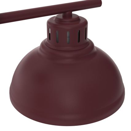 Fali lámpa SVEN 1xE27/15W/230V bordó