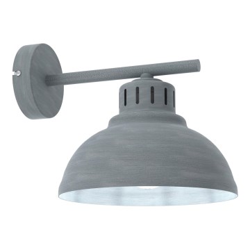 Fali lámpa SVEN 1xE27/15W/230V szürke
