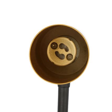 Fali lámpa TINA 1xGU10/15W/230V fekete/arany