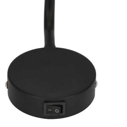 Fali lámpa TINA 1xGU10/15W/230V fekete/arany